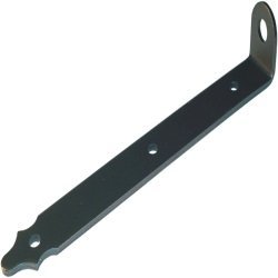 Проушина угловая 350х45х40х5мм Домарт чёрная (г.Балаково)