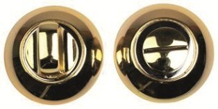 Накладка поворотная TRODOS  BK-AL PB_CP золото_хром