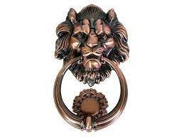 Ручка-кольцо Лев медь (AC)            