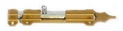 Задвижка-шпингалет Делга №2 средняя (120мм) золото (г.С-Петербург)