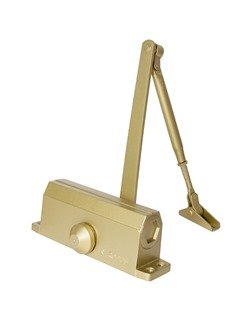 Доводчик дверной Trodos TD-060, золото