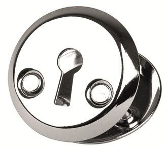 Накладка под флажковый ключ Trodos 001А CP, хром