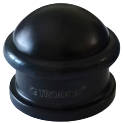 Упор дверной Trodos D26 Н26, черный матовый (хедер)