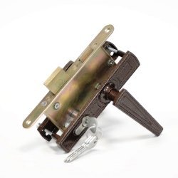 Замок врезной ЗВ4-3.01 Зенит, медь (г.Димитровград)