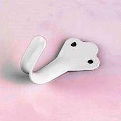 Крючок-вешалка Слоник белый