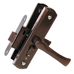 Защелка ЗЩ1Д-2-6-11 Строммашина с фиксатором, коричневая (г.Могилев)