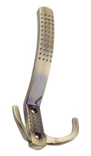 Крючок 3-х рожковый перфо (04.40.33) (АB) бронза