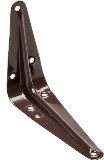 Кронштейн -полкодержатель  75х100 усиленный, коричневый (М-К)