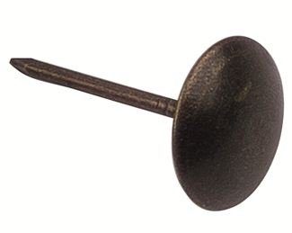 Гвозди обивочные 20мм (90 шт) бронза