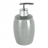 Дозатор для ж_мыла Серый Гранит