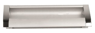 Ручка-купе к033- 96 CP/DC (хром/серебро)