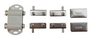 Магнит для стеклянных дверей 2-ой (17.02.02) хром