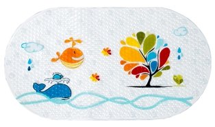 Ковер резиновый Dolphin J-P6939AA (киты)