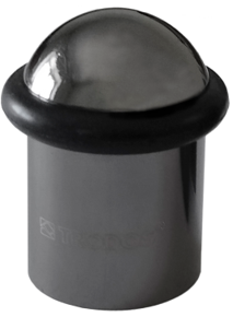 Упор дверной Trodos D40 Н40, черный никель (хедер)