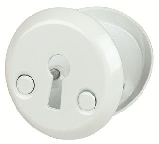 Накладка под флажковый ключ Trodos 001А WW, белая