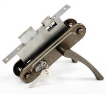 Замок врезной ЗВ7 Омега бронза (г.Димитровград)