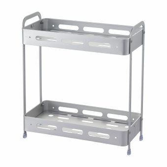 Полка настенная Zenfort 2-ярусная TA-3540A2, серебро