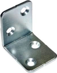 Уголок мебельный 32х32х26х2 мм, цинк (М-К)