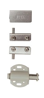 Магнит для стеклянных дверей 1-ый (17.01.02) хром