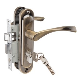 Замок врезной Trodos ЗВ50_76-70ЦМ,(AB) бронза