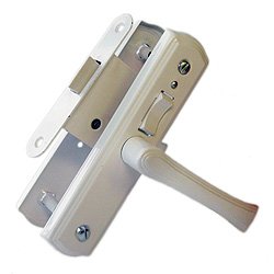 Защелка ЗЩ1Д-2-6-10 Строммашина с фиксатором, белая (г.Могилев)