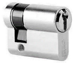 Цилиндровый механизм LEKSA 40мм (30_10) СР Односторонний