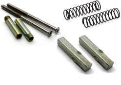 Комплект крепленияАвтомат для ручек китайдверей (болты,винты,втулки,2 штифта, пружины)