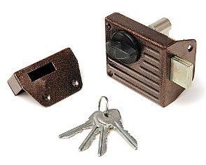 Замок накладной ЗН 1-2 Зенит, медь (г.Димитровград)