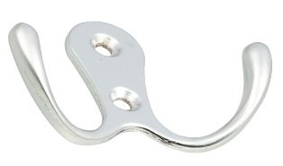 Крючок Двойной (04.12.02) большой (хром)