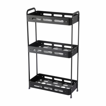 Полка настенная Zenfort 3-ярусная TA-3540B3, черный