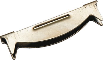 Планка для врезной завёртки Евро цинк (М-К)