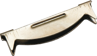 На картинке «Планка для врезной завёртки "Евро" цинк (М-К)*»