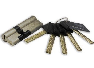 На картинке «Механизм цилиндровый "Podedly R-Series"  85мм(35х50) никель»