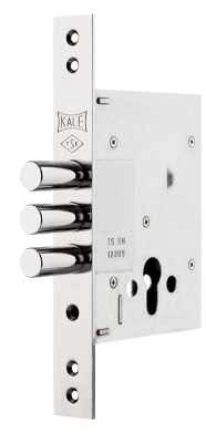 На картинке «Замок врезной цилиндровый KALE KILIT 257,BS60,28CP,w/o SP,w/o Ros,РВ»