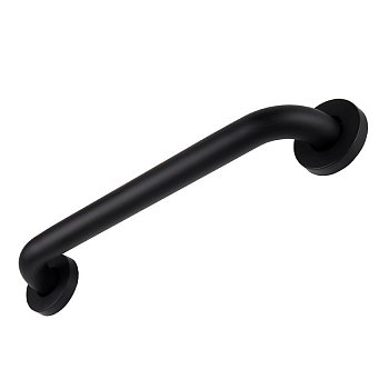 Ручка-поручень для ванной Delphinium 30 см, черный