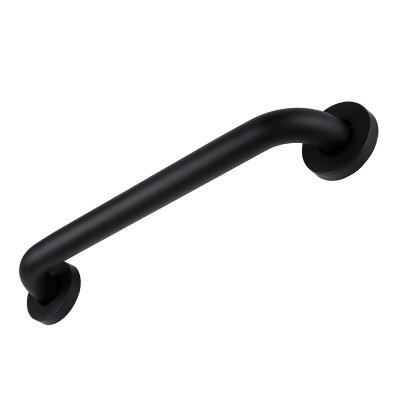 На картинке «Ручка-поручень для ванной Delphinium 30 см, черный»
