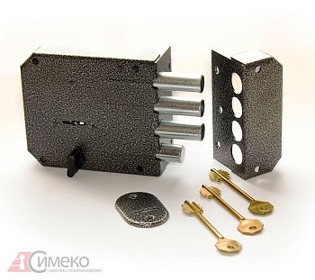 Замок накладной ЗН2-3 Симеко с задвижкой (г.Боровичи)
