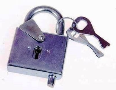 На картинке «Замок навесной ВС-5 контрольный, цинк (М-К)»