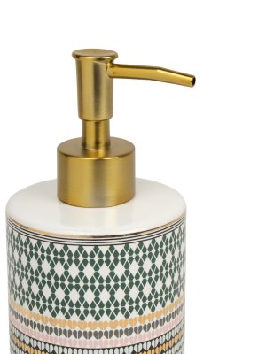На картинке «Дозатор для жидкого мыла Zenfort "Зира", керамика»