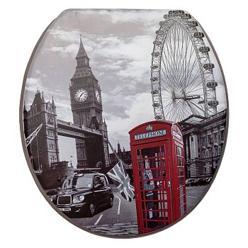 Сиденье д/унитаза мягкое SYM-800 