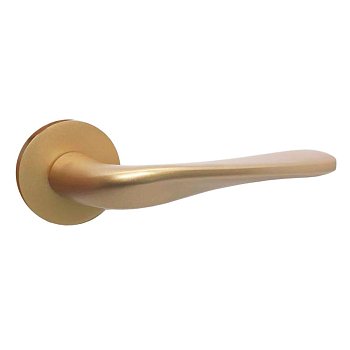 На картинке «Ручка раздельная Vrata "2231" серия 06 slim, сатиновое золото матовый»