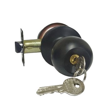 Ручка-защелка Trodos ЗШ-01, черный матовый