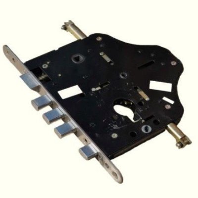 На картинке «Корпус врезного замка"2325-3Р Baodean" левый»