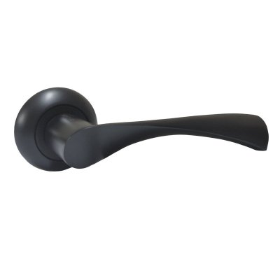 На картинке «Ручка раздельная Trodos "AL-X11", черный матовый»