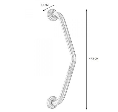 На картинке «Ручка для ванной  CS-305»