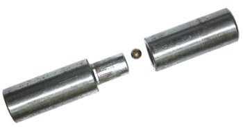 Петля гаражная D16х80 мм с шариком (М-К)