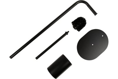 На картинке «Ёрш напольный-стойка с бумагодержателем Zenfort "B6465S", чёрный»