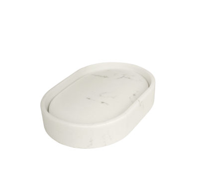 На картинке «Мыльница Бьянка, принт под мрамор, BRE0575AA-SD»