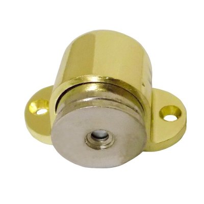 На картинке «Ограничитель "Trodos" "Напольный" магнитный 08.11.01 золото»