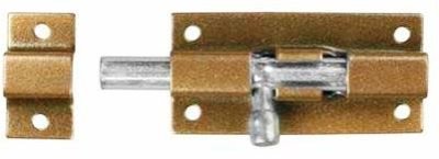 На картинке «Задвижка прямоугольная ЗТ-6 (ШП-60) КМЦ коричневая с цинком (М-К)»